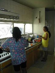 br159_Sylvia and Josie in kitchen_5